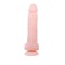 Телесный фаллоимитатор на присоске Super Dildo - 21,5 см.