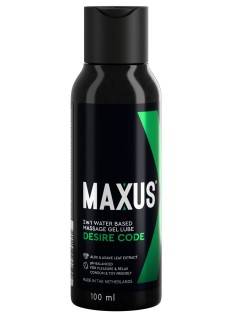 Смазка на водной основе с алоэ вера MAXUS Desire Code - 100 мл. Смазка на водной основе с алоэ вера MAXUS Desire Code - 100 мл.