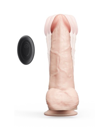 Телесный вибратор-реалистик REAL Standard - 18,5 см.