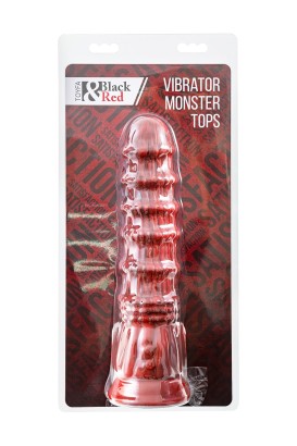 Силиконовый вибратор Monster Tops - 27 см.