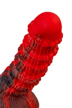 Силиконовый вибратор Monster Tops - 27 см.