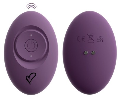 Фиолетовый тройной вибратор MIREVA RC Triple Hands-Free Vibrator