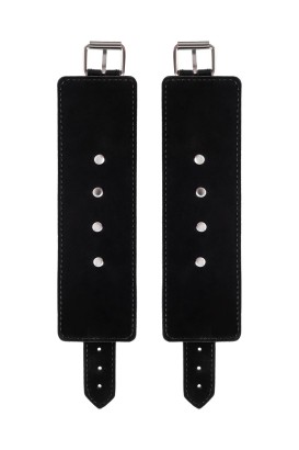 Черные наручники Anonymo на сцепке