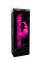 Розовый вибратор с клиторальным зайчиком PURRFECT SILICONE DELUXE DUO VIBE PINK - 18 см.