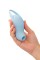 Голубой вакуум-волновой стимулятор клитора с вибрацией Pocket Pro 1