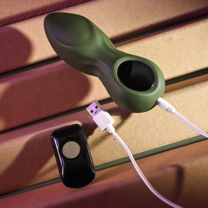 Анальный вибростимулятор My Secret Garden - 14,6 см.