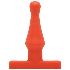 Оранжевая анальная пробка Bum Buddies Tease My Tush - 10 см.