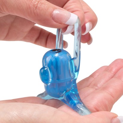 Голубое кольцо на пенис RodeO Bucker