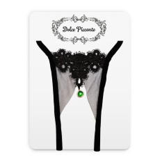 Открытые кружевные трусики Delicati pizzi