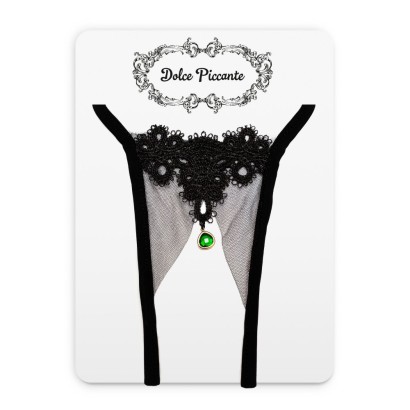 Открытые кружевные трусики Delicati pizzi