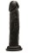 Чёрный фаллоимитатор Realistic Cock 8 