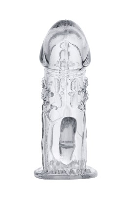 Прозрачная насадка на пенис Uco - 13 см.