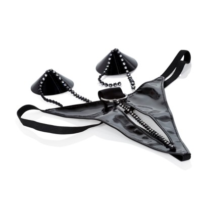 Комплект из трусиков и пестисов Bound By Diamonds