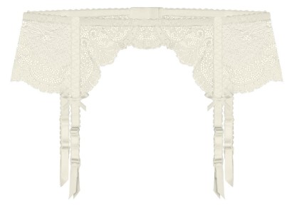 Кружевной пояс Freesia с пажами для чулок