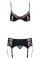 Соблазнительный комплект Musca с пикантными разрезами на лифе