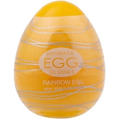 Мастурбатор-яйцо OYO Rainbow Yellow FFF