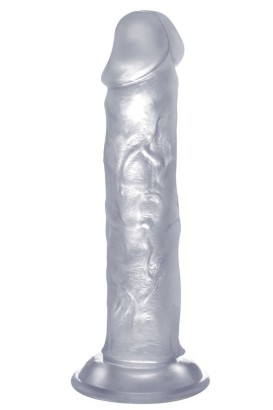 Прозрачный фаллоимитатор Realistic Cock 9  - 23,5 см.