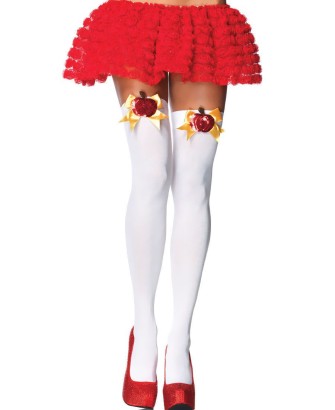 Плотные чулочки с бантом Leg Avenue