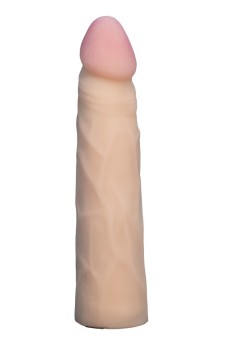 Телесная насадка харнесс из неоскин - 18,5 см.