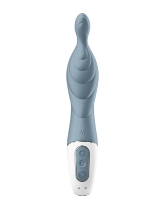 Серый вибратор Satisfyer A-Mazing 2 - 22,1 см.