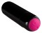 Черная перезаряжаемая вибропуля Rechargeable Vibrobullet - 9 см.