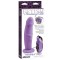 Фиолетовый вибратор-насадка для страпона - 15,2 см.