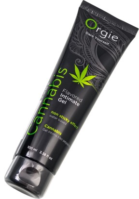 Интимный гель на водной основе Orgie Lube Tube Cannabis - 100 мл.
