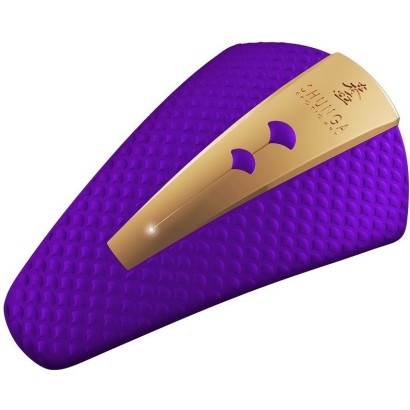 Фиолетовый клиторальный вибростимулятор OBI