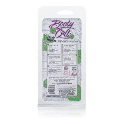 Розовая анальная пробка Booty Call Booty Tickler - 9,5 см.