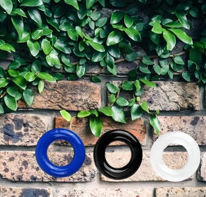 Набор из трех разноцветных эрекционных колец Erowoman-Eroman