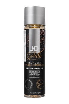 Лубрикант с ароматом шоколада JO GELATO DECADENT DOUBLE CHOCOLATE - 120 мл.