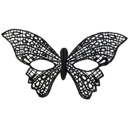 Нитяная маска в форме бабочки