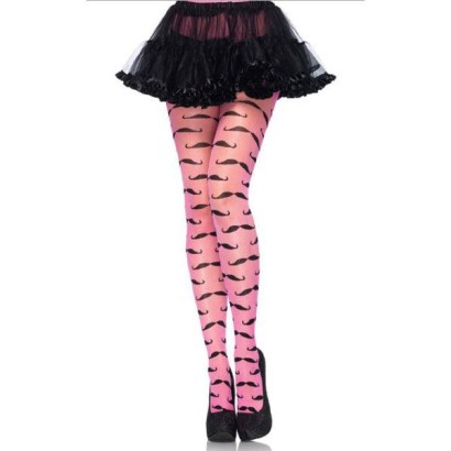 Колготки с рисунком  Усы 