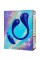Синий многофункциональный вибратор Inefy с пультом ДУ  