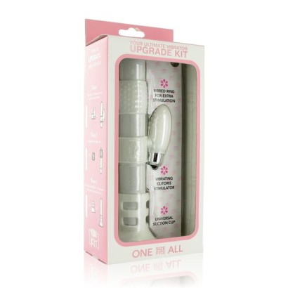 Набор белых насадок на вибратор Vibrator Upgrade Kit