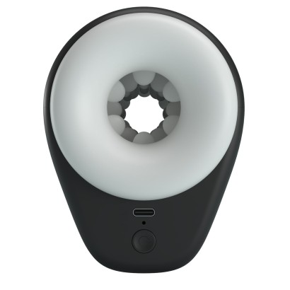 Черный автоматический вибромастурбатор Dj Girl