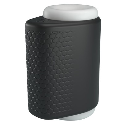 Черный автоматический вибромастурбатор Dj Girl