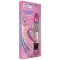 Розовый вибратор ROLLERCOASTER MADNESS - 16 см. 