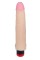 Реалистичный вибромассажёр из приятного на ощупь материала - 25,4 см.