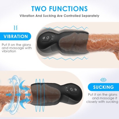 Красный мастурбатор Trainer Sucking & Vibration