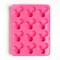 Ярко-розовая силиконовая форма для льда с фаллосами