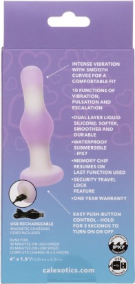 Сиреневая вибропробка Bulb Probe - 10,2 см.