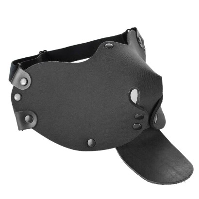 Черная неопреновая маска  Дог 