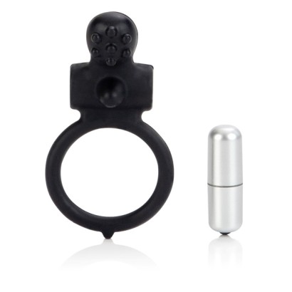 Черное виброкольцо Body & Soul Inspiration