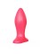 Розовая анальная пробка - 9 см.