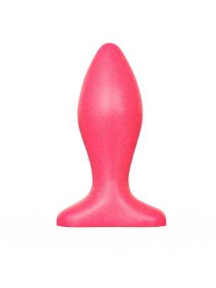 Розовая анальная пробка - 9 см.
