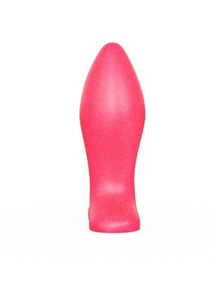 Розовая анальная пробка - 9 см.