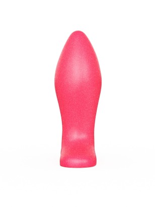 Розовая анальная пробка - 9 см.