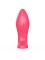 Розовая анальная пробка - 9 см.