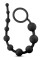Черная анальная цепочка 10 Anal Beads - 31,8 см.